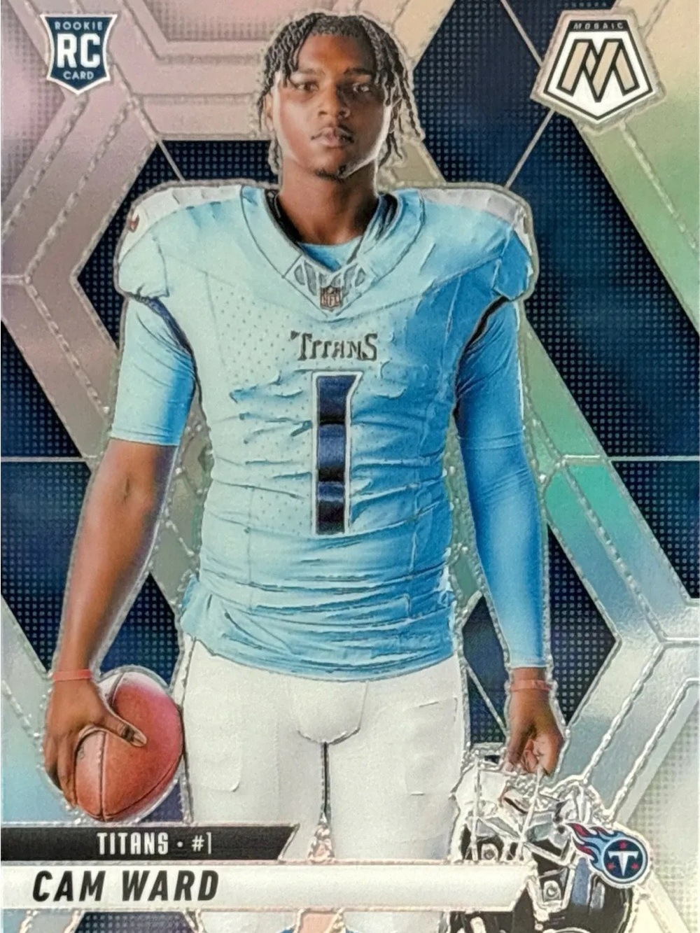 Panini Titans Rookie Football Trading Card — Cam Ward